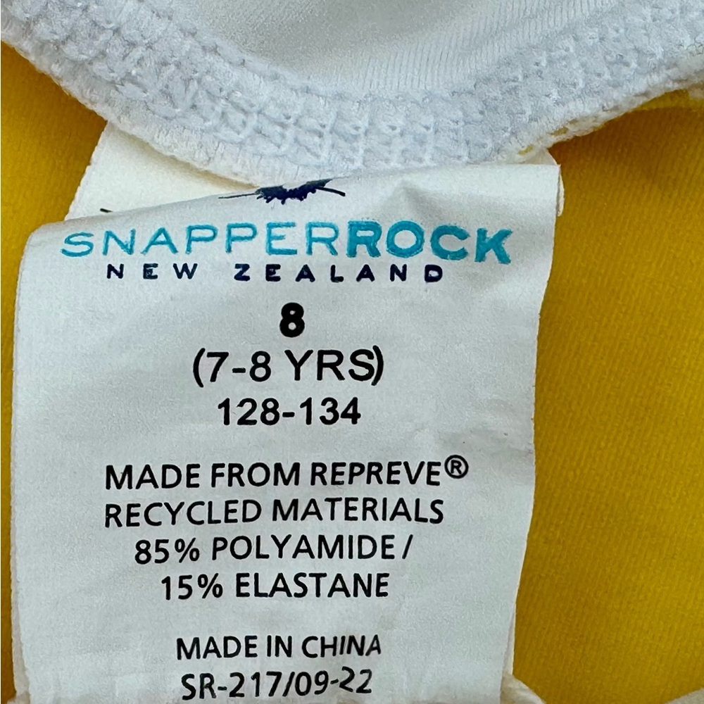 Snapperrock Sz 8 Rashguard - Picture 5 of 5